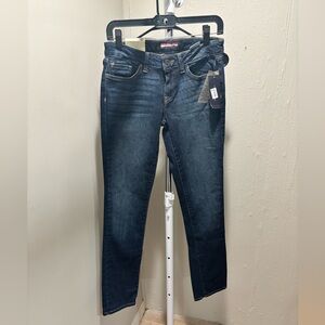 NWT Tommy Hilfiger Women's Straight Leg Jeans - Dark Blue